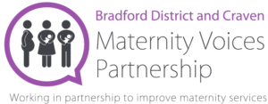 Bradford District and Craven Maternity Voices Partnership logo.